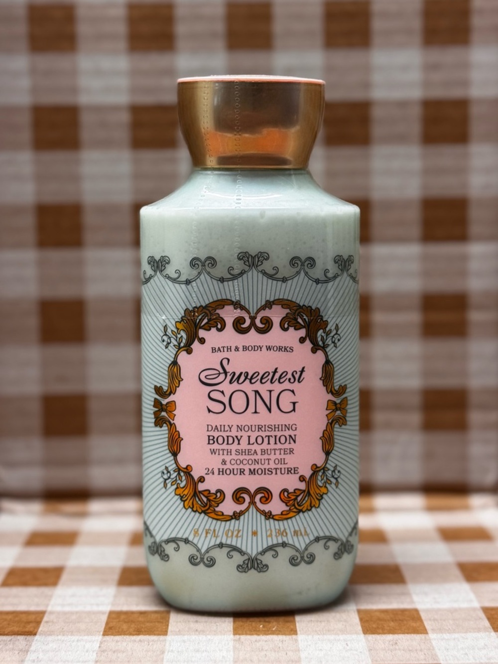 NEW B&BW Sweetest Song 8 oz Body Lotion with coconut oil & more. sealed